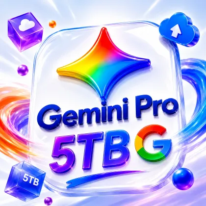 GEMINI PRO + ANTIGRAVITY PRO + 5TB GOOGLE ONE + VEO3 ❤️ 1 年 ❤️订阅将激活到您自己的邮箱。